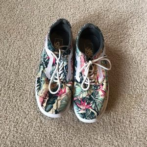 Tropical Print Vans